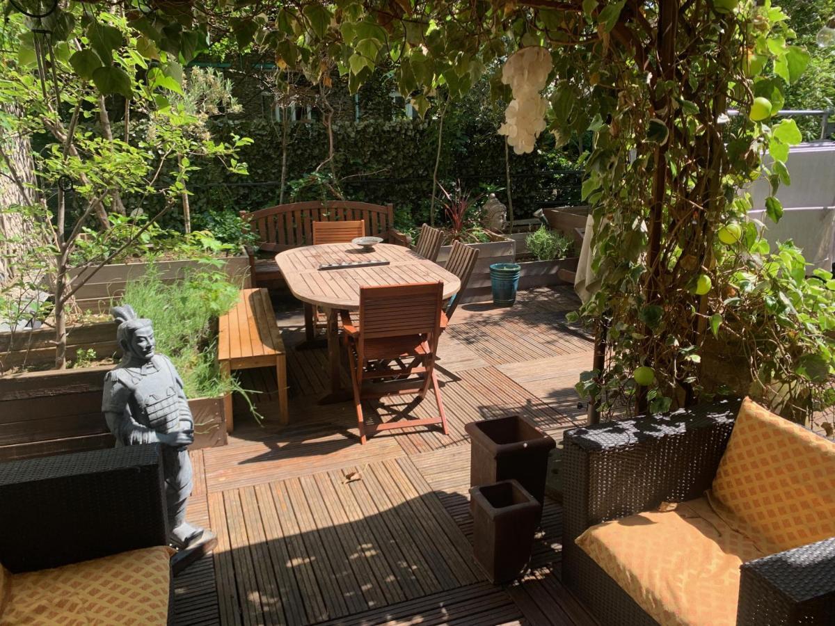 Paris Central Design Jardin & Terrasse Prive Bagian luar foto