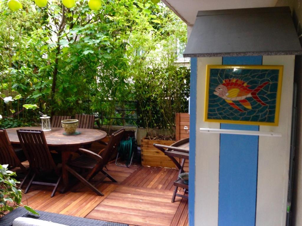 Paris Central Design Jardin & Terrasse Prive Bagian luar foto